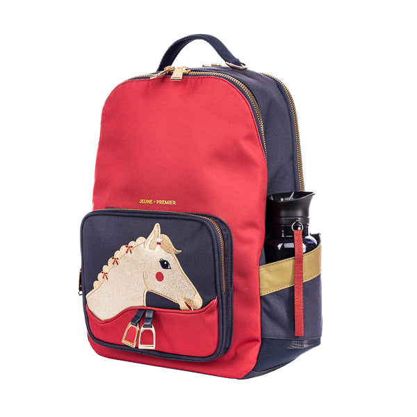 Trendy backpack for children from 6 years. The Jeune Premier New Bobbie Saddle Bag is a rework of the classic Bobbie model.