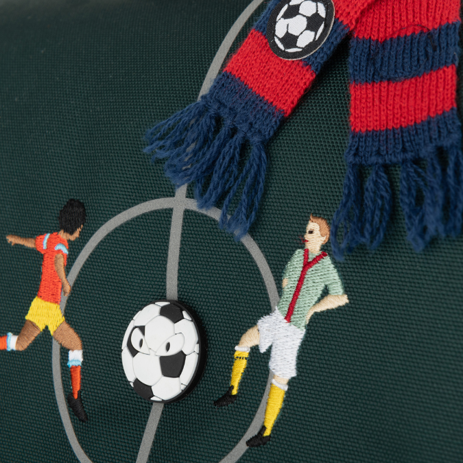 Trendy backpack for boys from 6 years. The New Bobbie FC Jeune Premier is a rework of the classic Bobbie model.