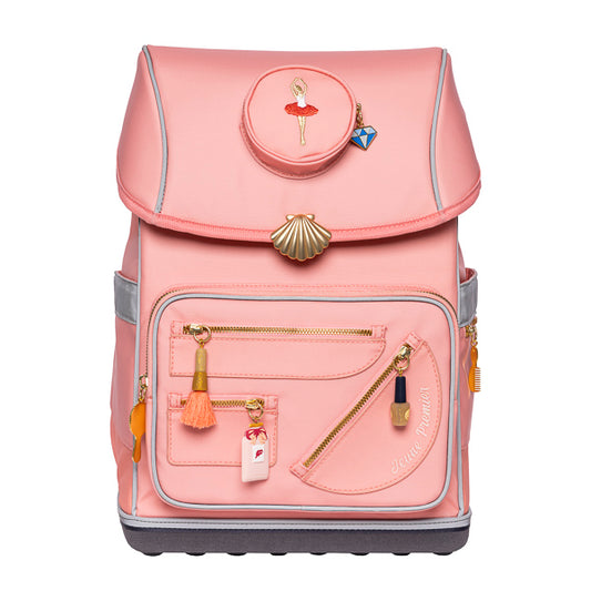 Discover the Jeune Premier Ergomaxx Jewellery Box Pink, the most ergonomic, durable and beautiful backpack in the world for girls aged 6 to 10.