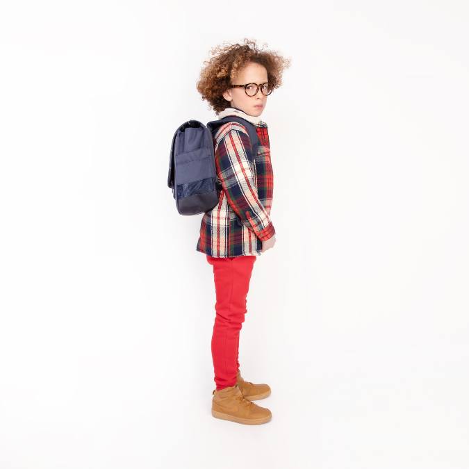 the It Bag Midi schoolbag is a true back-to-school essential. The Mr. Gadget design full of cool gadgets is Jeune Premier's all-time bestseller for boys.