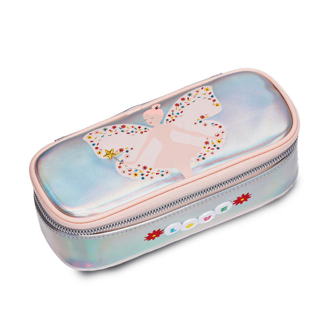 Jeune Premier Pencil Box Magic Elf with holographic finish and fairy design for girls