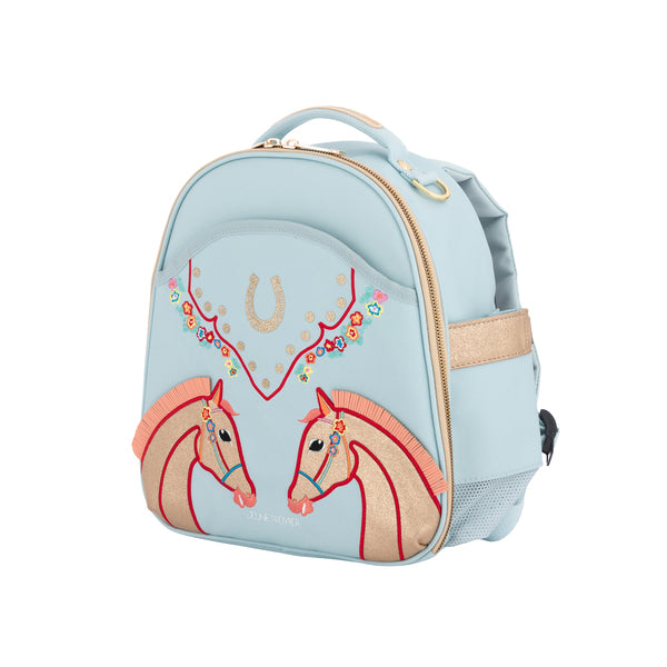 Ergonomic backpack for toddlers from 2 years old. If you want your toddler to walk the road to independence, the Ralphie Cavalerie Florale is a key piece.
