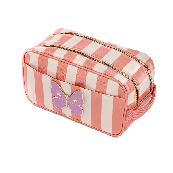 Travel light & stylish with the new 'Caroline' weekend bag and matching travel pouch from the Jeune Premier Travel Collection.