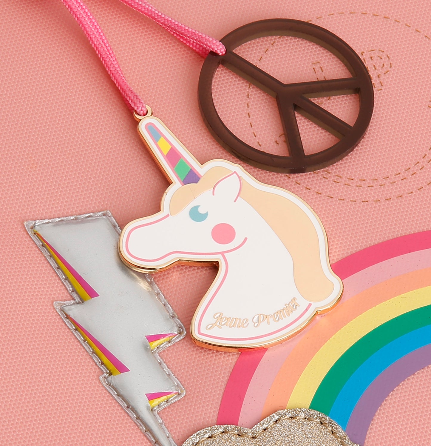 Keychain - Unicorn Rose Gold