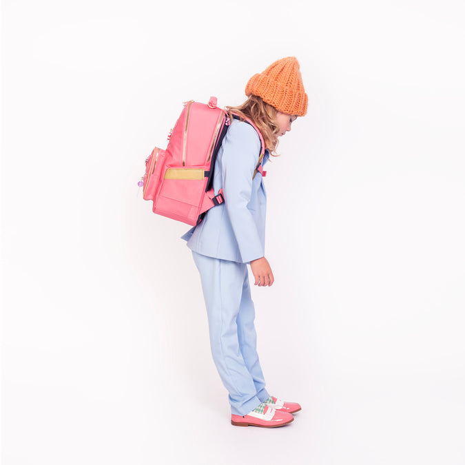 Trendy backpack for children from 6 years. The New Bobbie Candy is a rework of the classic Bobbie model. 