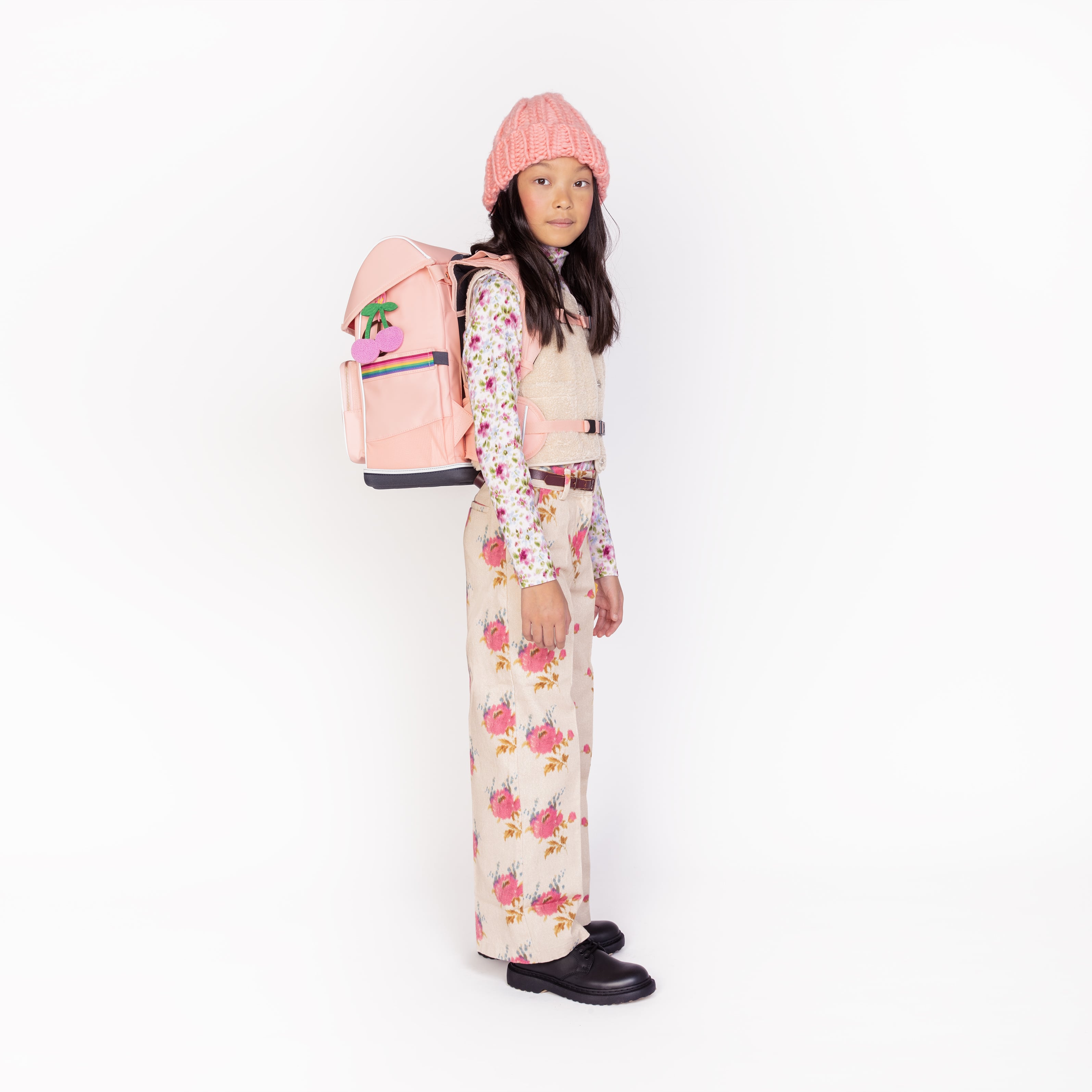 Ergomaxx Ergonomischer Schulrucksack Lady Gadget Pink | Mädchen 6