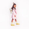 Toddler wearing Jeune Premier Ralphie backpack Le Petit Chef