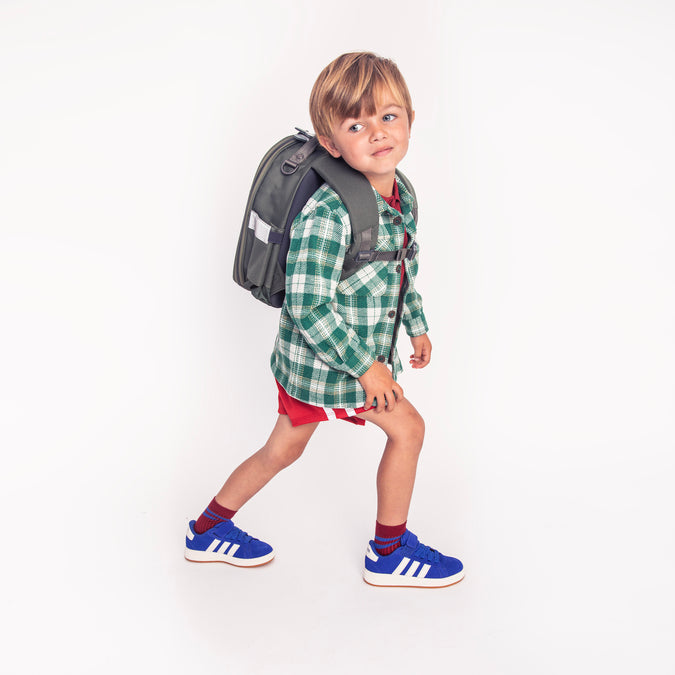 Ergonomic backpack for toddlers from 2 years old. If you want your toddler to walk the road to independence, the Ralphie backpack Big Five is a key piece. 