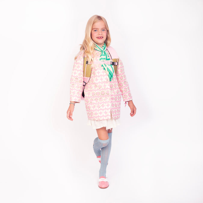 Child with Jeune Premier New Bobbie Mermaids backpack - lifestyle