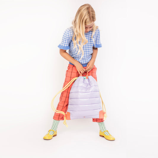 Jeune Premier City Bag Puffer Pastel Party – girls' shoulder bag with pastel print