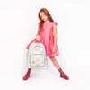 Child wearing Jeune Premier New Bobbie backpack Le Petit Chef