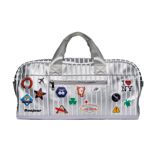 Caroline Wochenendtasche - Jetsetter Silver