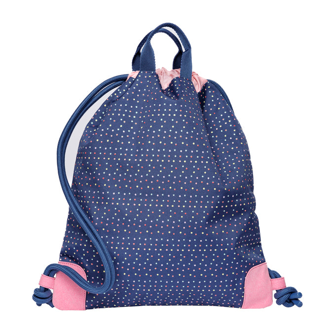 City Bag Disco Dip by Jeune Premier – blue girls’ gym and swim bag with colourful ice cream print