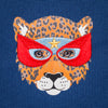 Jeune Premier Backpack Ralphie Supercats blue cat design, recycled water-repellent fabric