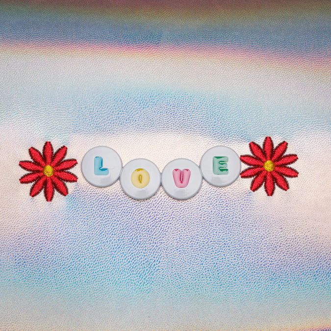 Metallic Ergomaxx Magic Elf ergonomic backpack by Jeune Premier with fairy illustration for girls from first grade