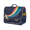 Trendy schoolbag for children from 6 to 8 years. This midi “it-bag” is a real back-to-school essential. Design: Unicorn Gold.