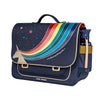 Trendy schoolbag for children from 6 to 8 years. This midi “it-bag” is a real back-to-school essential. Design: Unicorn Gold.