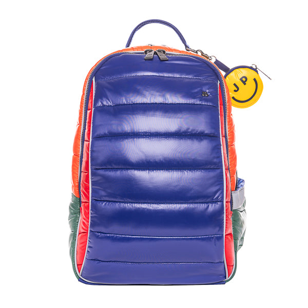 Trendy Puffer Pop Jeune Premier backpack with handy compartments for school for kids from 8 years old.