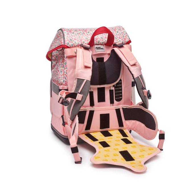 Ergomaxx Ergonomic School Backpack Cherry Pompon | Ages 6-10