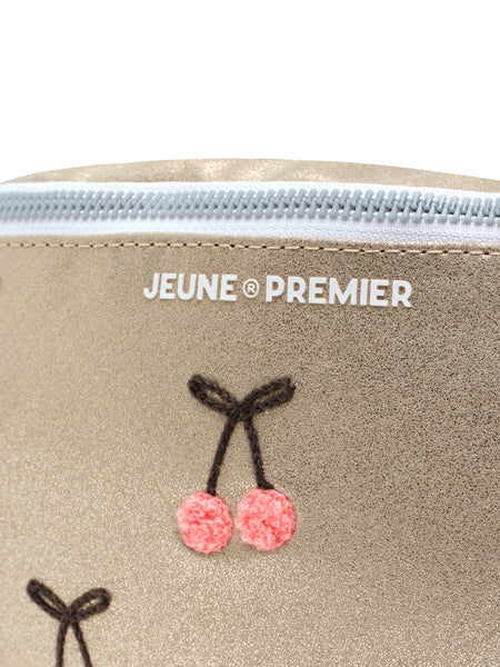Cute Jeune Premier Cherry Pompon fanny pack to spice up every outfit. 