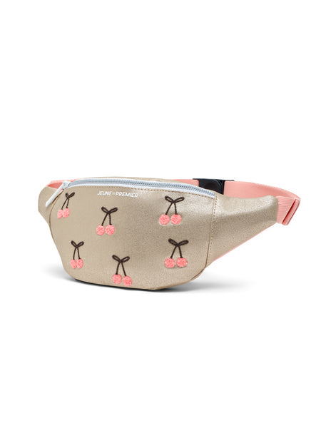 Cute Jeune Premier Cherry Pompon fanny pack to spice up every outfit. 