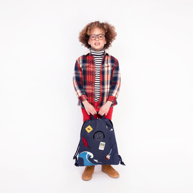 Mr. Wonderful Gymbeutel Aus Neopren – Schwarz, Mit Schuhfach & Verstellbarem Gurt