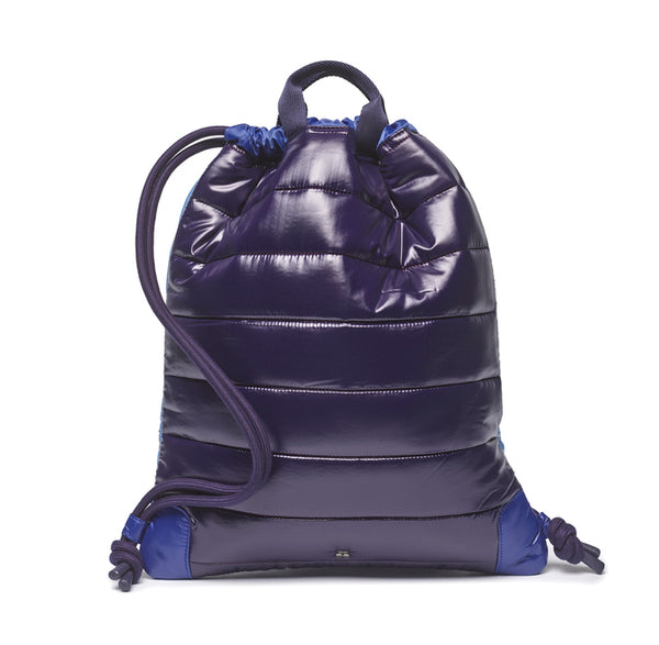 Jeune Premier City Bag Puffer Blue - convertible tote and backpack for kids