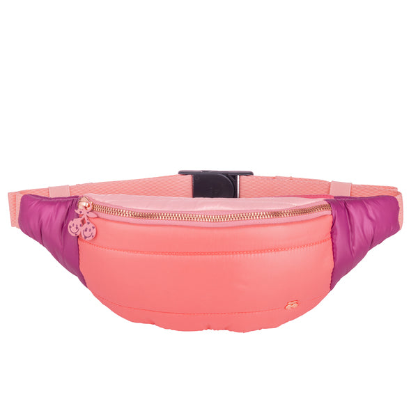 Cute fanny pack to spice up every outfit. This cute fanny pack has an inside zippered pocket and comes with an adjustable waist belt for all sizes and a convenient click buckle