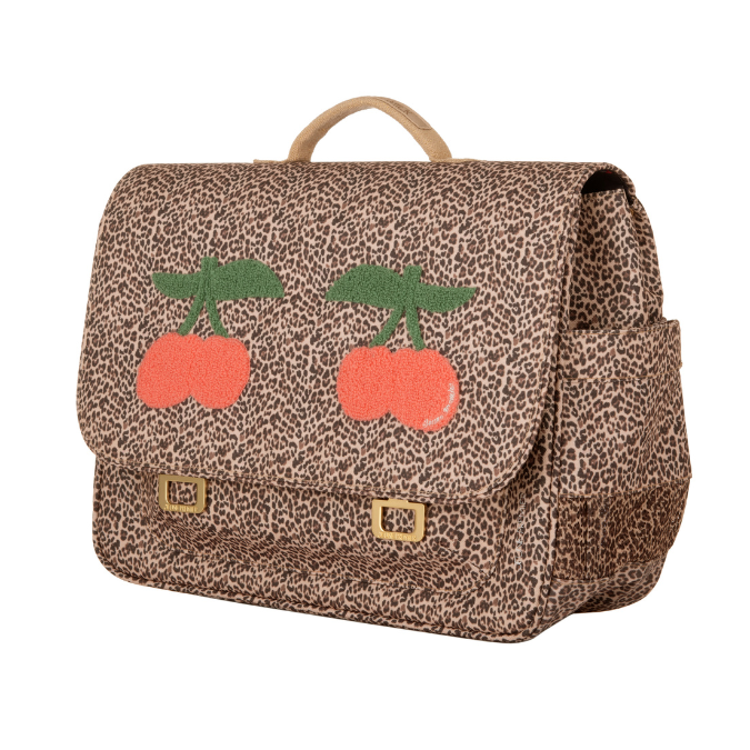 It Bag Midi -  Leopard Cherry