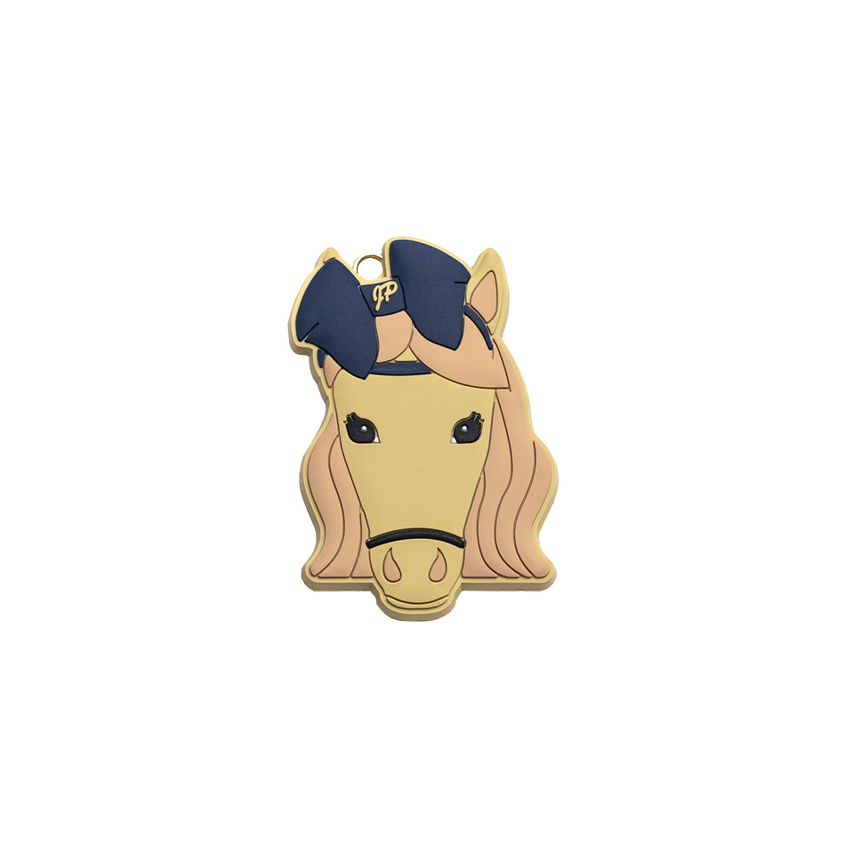 Keychain Charm - Houndstooth Horse