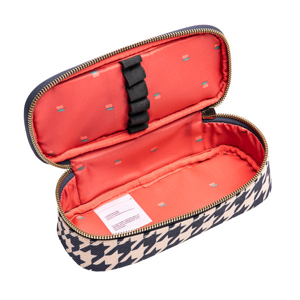 Pencil Box - Houndstooth Horse