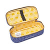 Jeune Premier Pencil Box Disco Dip with colorful polka dots and dessert motifs for girls, inside view