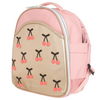 Ergonomic, trendy backpack for toddlers from 2 years old. If you want your toddler to walk the road to independence, the Ralphie Cherry Pompon  is a key piece. 