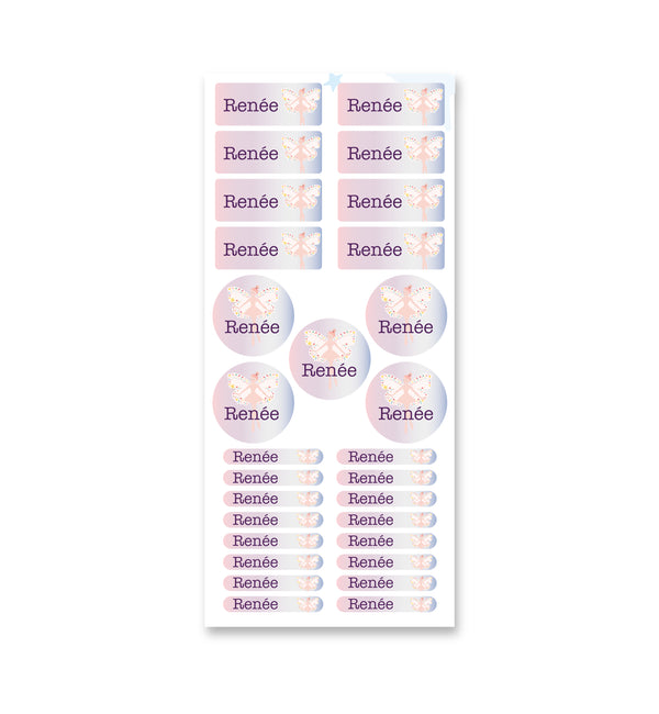 Name Label Set - Magic Elf